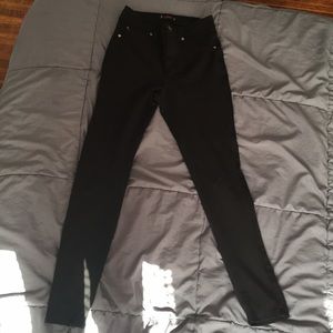 Black jeggings